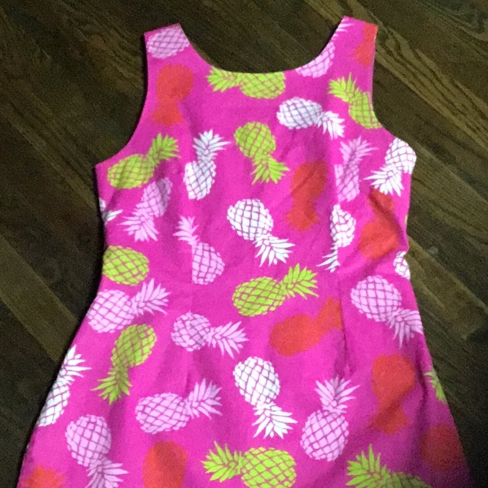 Macbeth Pink Pineapple Mini Dress #12